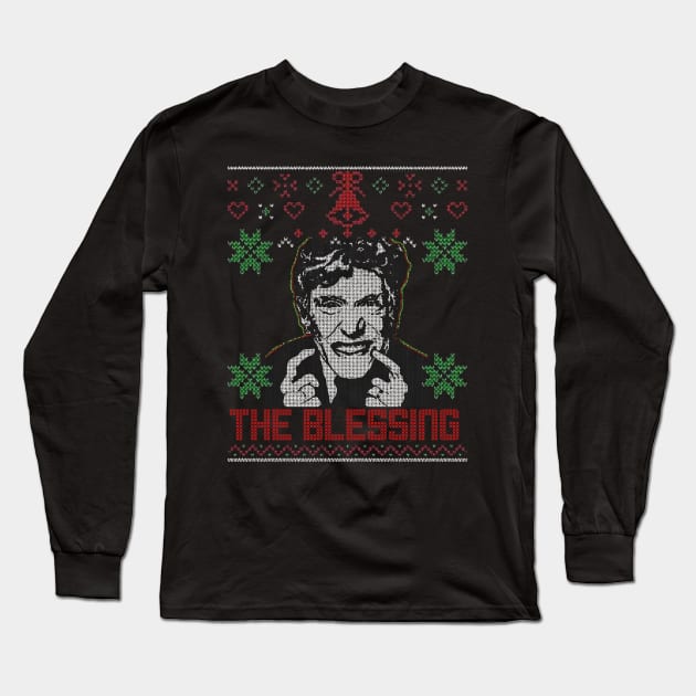 Ugly Christmas The Blessing ! Long Sleeve T-Shirt by Jusstea